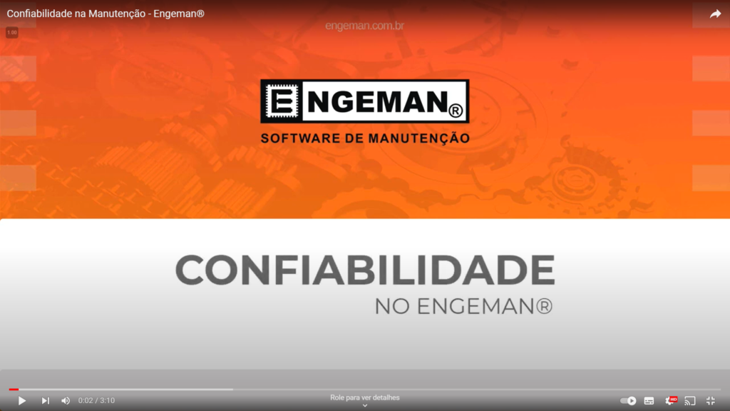 confiabilidade na manutenção - engeman