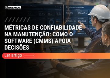Entenda as principais métricas de confiabilidade na manutenção, como MTBF, MTTR e disponibilidade, e descubra como um software CMMS apoia decisões baseadas em dados.