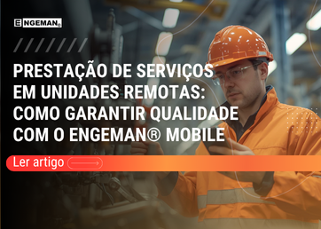 técnicos de manutenção em unidade remota usando tablet para registrar ordens de serviço com conectividade digital